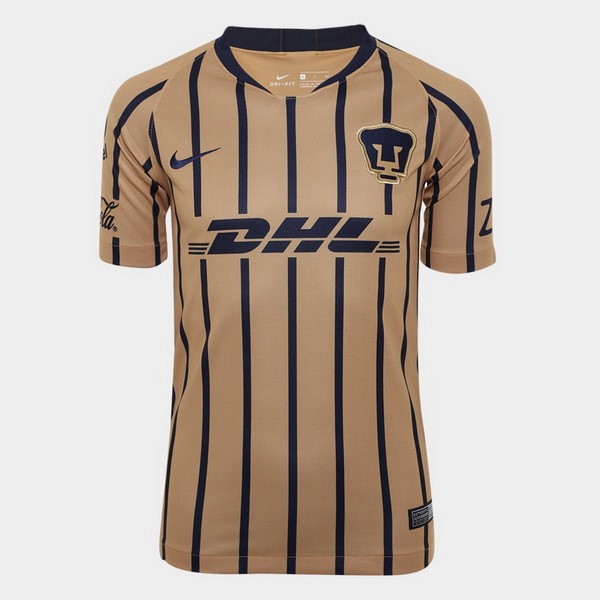 UNAM Pumas Trikot Auswarts 2018-19 Gelb Fussballtrikots Günstig